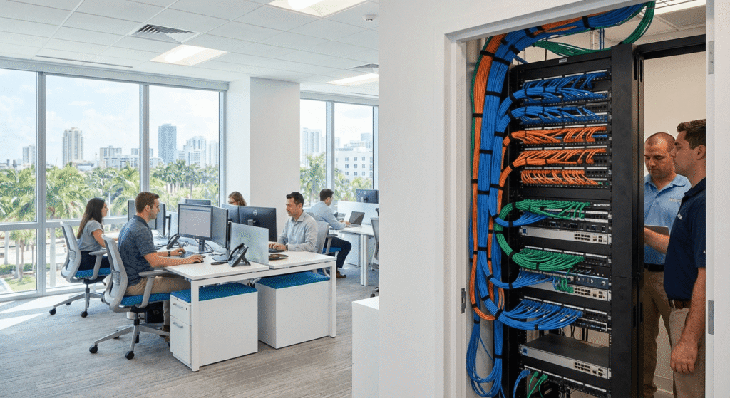 Commercial Structured Cabling Installation for Arizona Businesses