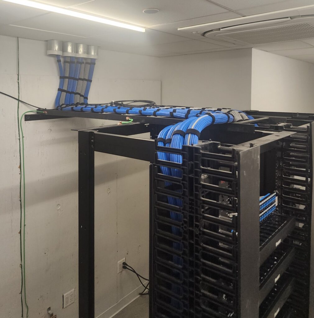 Cat6 Patch Panels and Network Rack Installation